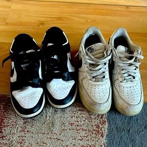 TWO PAIRS OF SHOES